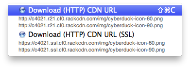 Copy URLs
