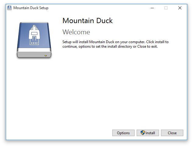 Mountain Duck Windows Installer