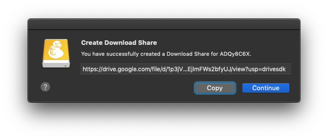 Share File Google Drive
